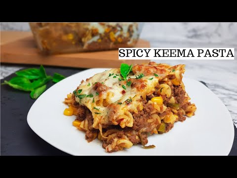 Spicy keema Pasta Recipe | Desi Style Keema Pasta Recipe