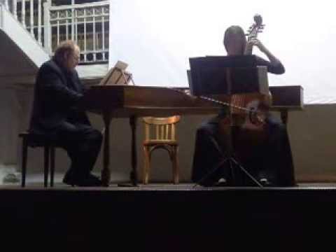 Sonata op 5 n° 5 by A.Corelli (anonymous XVIII cent. gamba arrangement)