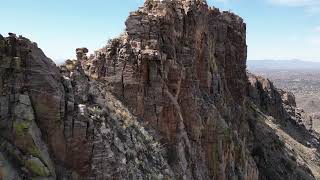 Short drone video from the top of the Blacketts Ridge.