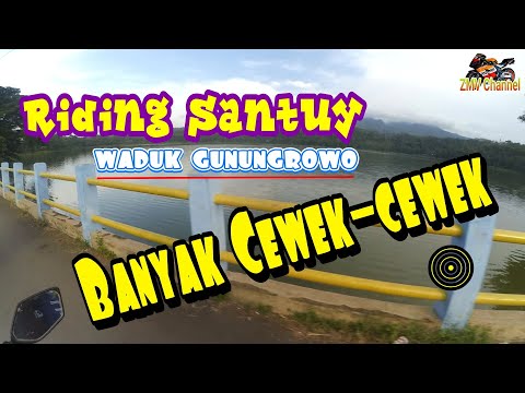 Riding santai | Waduk Gunung Rowo | motovloger