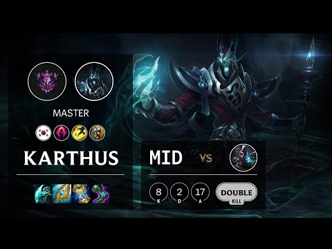 Karthus Mid vs Ekko - KR Master Patch 10.24