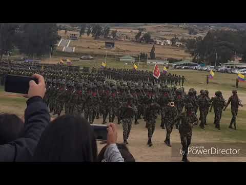 Juramento de bandera segundo continente 2019 pasto nariño