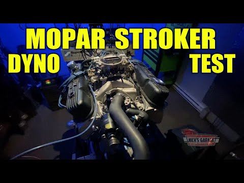 Hemi Power from Stroked 360 ? - MOPAR Dyno Blast!