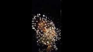 preview picture of video 'Gulfport, FL July 4th fireworks 2014'