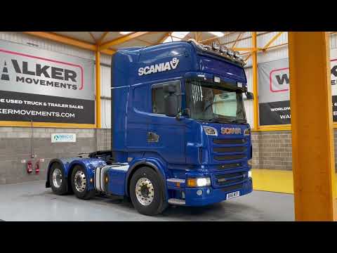 New In Stocklist For Sale: SCANIA R620 V8 TOPLINE EURO 5 (SCR), 6X2 TRACTOR UNIT – 2011 – BV61 MTF