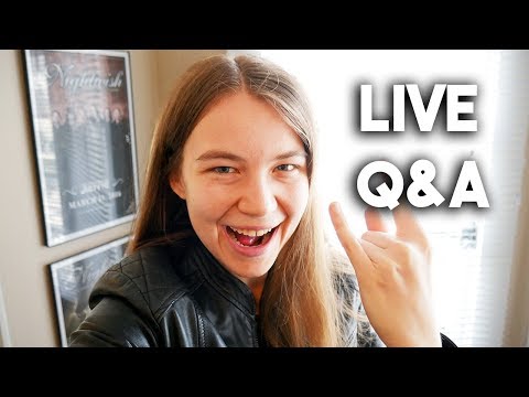 My First Live Stream - Live Q&A!