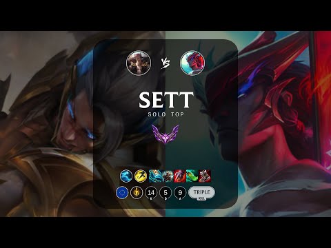 Sett Top vs Yone - EUW Master Patch 13.13