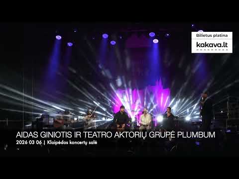 Aidas Giniotis ir Plumbum | Klaipėda