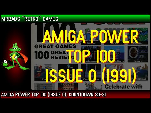 Top 100 Amiga Games | Amiga Power (1991) | #30 - 21