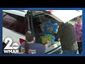 Community members donate supplies to first responders after bridge collapse