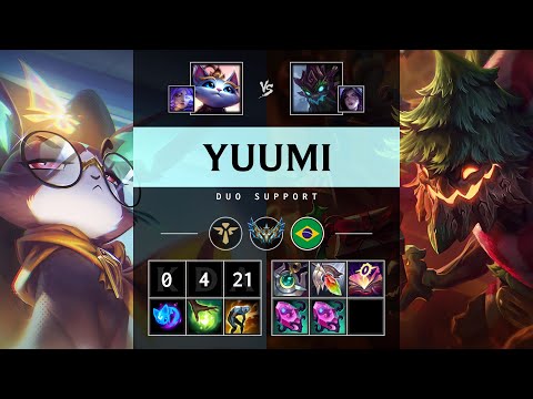 Yuumi Support vs Maokai - BR Challenger Patch 25.15