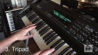 Video thumbnail for Ensoniq VFX-SD -  Demo - Polyphonic Aftertouch - Sounds Only by Earmonkey Music