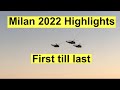 Milan 2022 Visakhapatnam I Multi-National Naval Exercise I #Milan #Milan2022 #Visakhapatnam #Vizag
