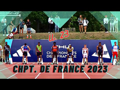Championnat de France 2023 - 100m - U23