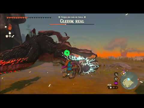 Beating the King Gleeok - (Sky Island + Sage's Will Location)  - Zelda TOTK