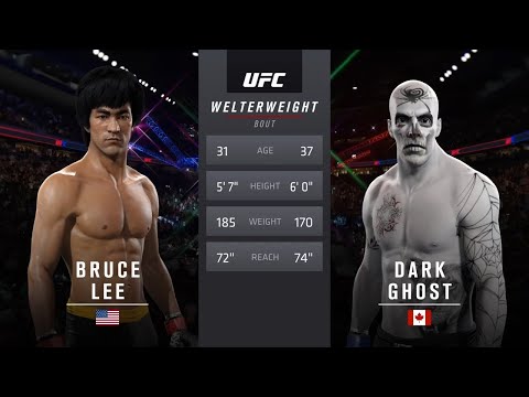 Bruce Lee vs. Dark Ghost(EA Sports UFC 2)