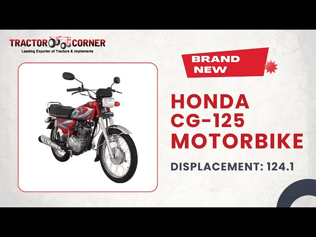 Honda CG-125 Motorbike for Sale in Fiji Tractor Corner Fiji