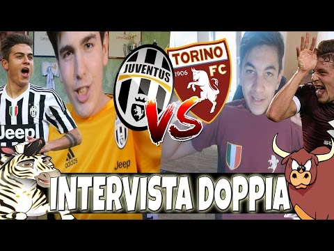 ⚽JUVE VS TORINO! INTERVISTA DOPPIA sul DERBY