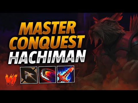 HACHIMAN, PUES HABIA QUE REPETIR - Warchi - Smite Master Conquest