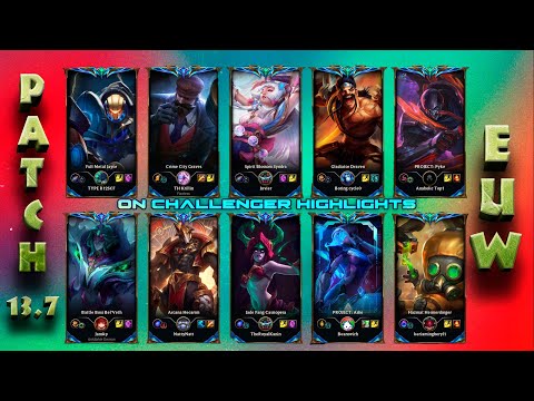 EUW Challenger Match #631 Highlights Patch 13.7 [Team Heretics - Jankos, Fnatic TQ - BEAN]