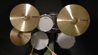 Video thumbnail for Sabian Stratus Cymbal Set 15", 19", 22" S5005 by DCP Cymbal Vault