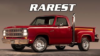 7 RAREST American PICKUP Trucks II Only 1℅ People Remember!