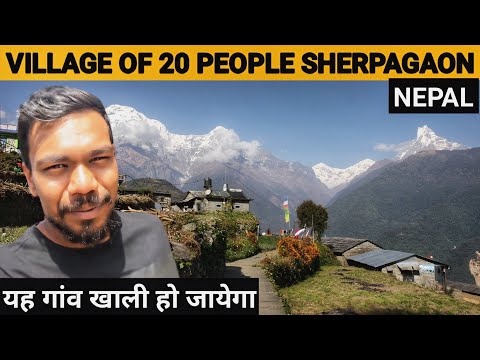 Nepal's Beautiful Village of 20 People - Sherpagaon 🇳🇵