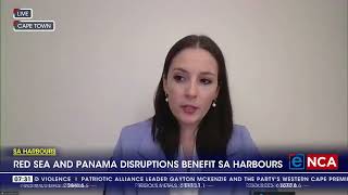 Red Sea and Panama disruptions benefit SA harbours
