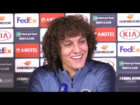 David Luiz Full Pre-Match Press Conference - Chelsea v Dynamo Kiev - Europa League