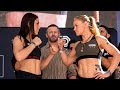 Noche UFC: Weigh-In Faceoffs