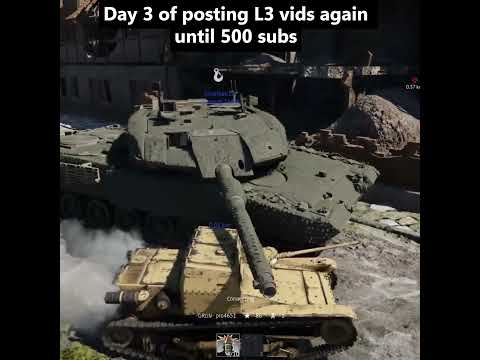 Day 3 of posting cute L3 vids again until 500 subs #warthunder #cute #l3 #tank #subgoal