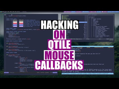 How To Make Widgets In Qtile Clickable Events