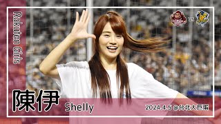 【台湾チア】陳伊 Shelly | Rakuten Girls | 林承飛 應援曲 [中文歌詞]