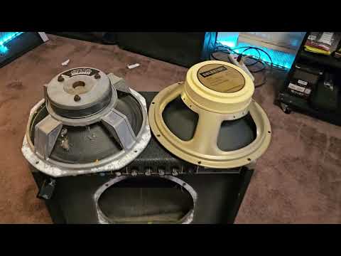 CELESTION CREAMBACK Peavey Bandit install and test