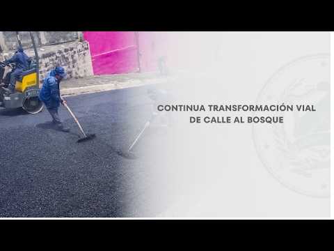 Comuna Central intervino la calle Al Bosque, del Distrito Ayutuxtepeque