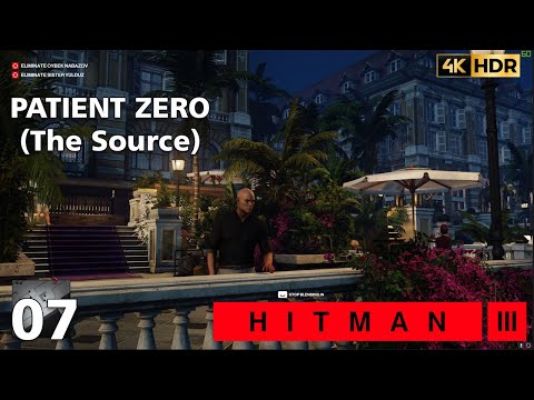 HITMAN 3 - Walkthrough Gameplay - PATIENT ZERO - THE SOURCE - Part 7 - No Commentary (4K 60FPS)