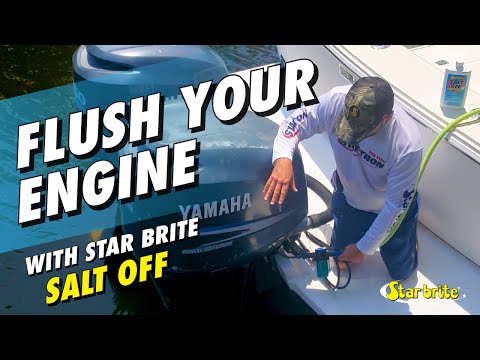 How To Flush Boat Engine With Star Brite Salt Off