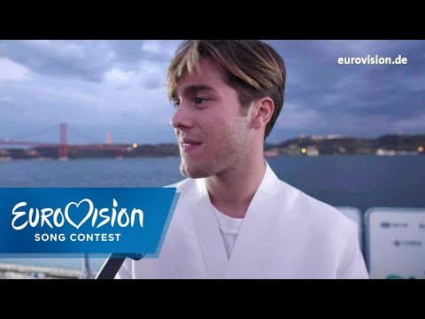 Benjamin Ingrosso gibt Tanzunterricht | Schweden | Interview | Eurovision Song Contest