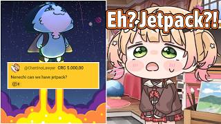 Chattini Spotted Try To Get Jetpack From Nenechi【Hololive EN】