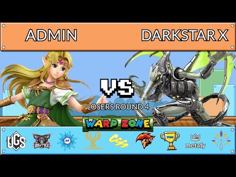 Warp Zone - Leaf Bracket - Losers Round 4 - Admin(Zelda) Vs. Darkstar X(Ridley)