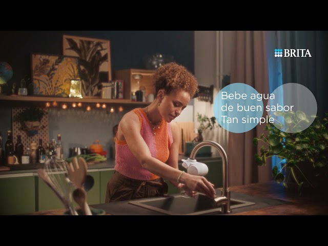 Vídeo relacionado con BRITA Sistema de filtrado de agua ON TAP Pro V-MF incl. 1x cartucho filtrante (600L) - para un 99,99% de agua libre de bacterias, reduciendo PFAS, incl. cuenta atrás digital LCD de capacidad
