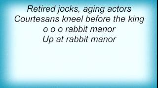 Bears - Rabbit Manor Lyrics