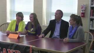 preview picture of video 'Fall College Athletic Signing 2013 at Loveland High School'