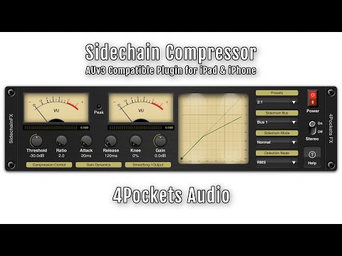 4Pockets SideChain Compressor Plugin for iPad