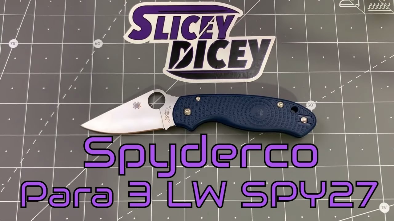 Spyderco Para 3 Lightweight SPY27