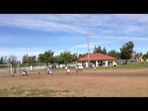 AJ Plumb Goal on Free Kick