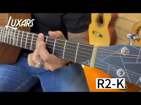 Демонстрация звучания акустической гитары Luxars R2-K