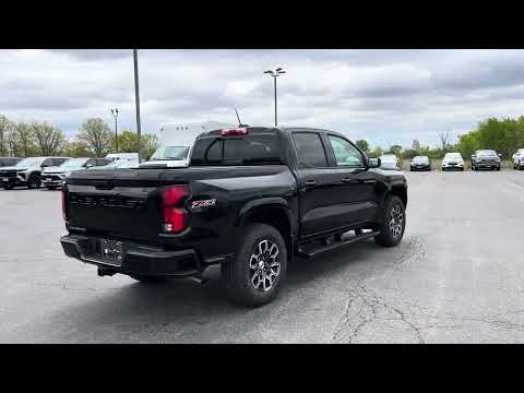 2026 Chevrolet Colorado Crew Cab Short Box 4-Wheel Drive Z71 in Black for sale at Lally Chevrolet Ltd. in Tilbury, ON