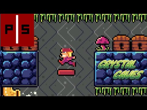 Crystal Caves HD | Let's Play Part 1 (No Commentary) | Pixel Slayers