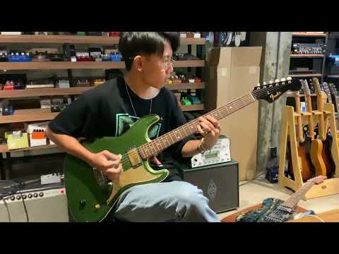 Fender Custom Shop Brawler Journeyman Relic Cadillac Green Master Built by Carlos Lopez 2020 image 15
